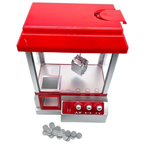 Toy Claw Machine Arcade Game Candy Grabber Crane w/ Coins Lights Sounds Gift - Picture 11 of 16
